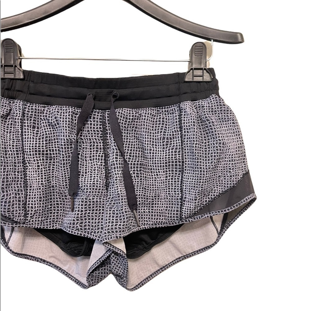 Lululemon Fall Net Print Drawstring Mesh Inset Ru… - image 6